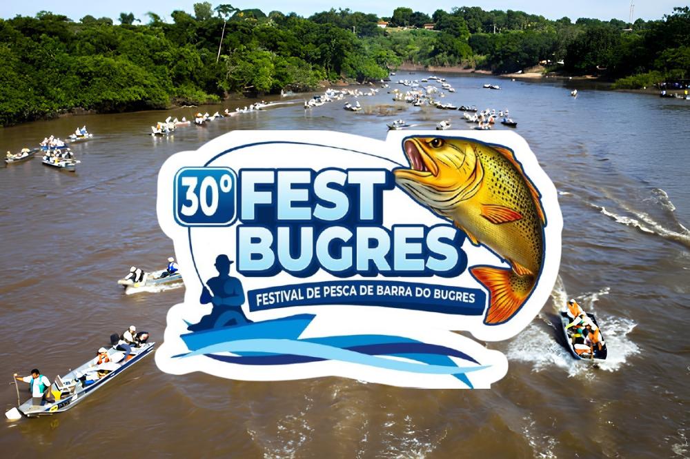 Barra do Bugres vive auge do turismo com 30º Festival de Pesca, um dos maiores do Centro-Oeste