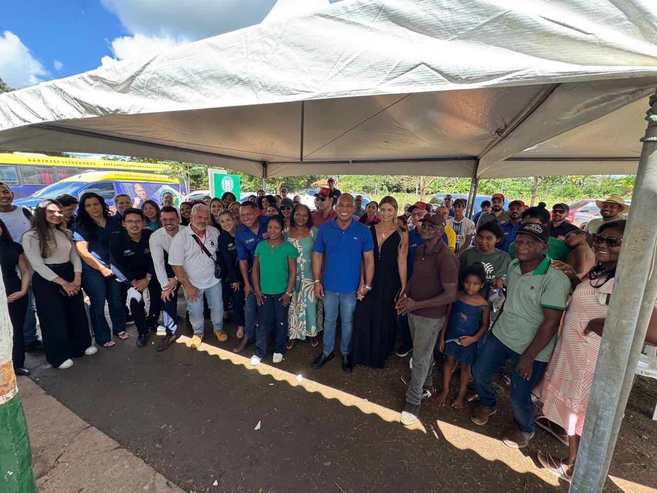 Deputado Juca do Guaraná realiza ação social na Comunidade do Sangradouro