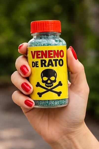 Mulher é presa suspeita de matar companheiro com veneno de rato aplicado em região íntima