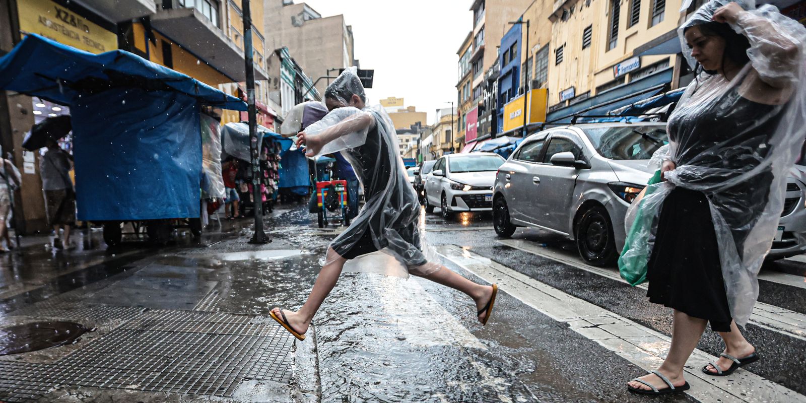 Inmet prevê chuva generalizada e temporais para o fim de semana em todo o Brasil