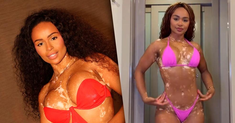 Ex-BBB Natália Deodato exibe corpo escultural de biquíni e manda recado afiado