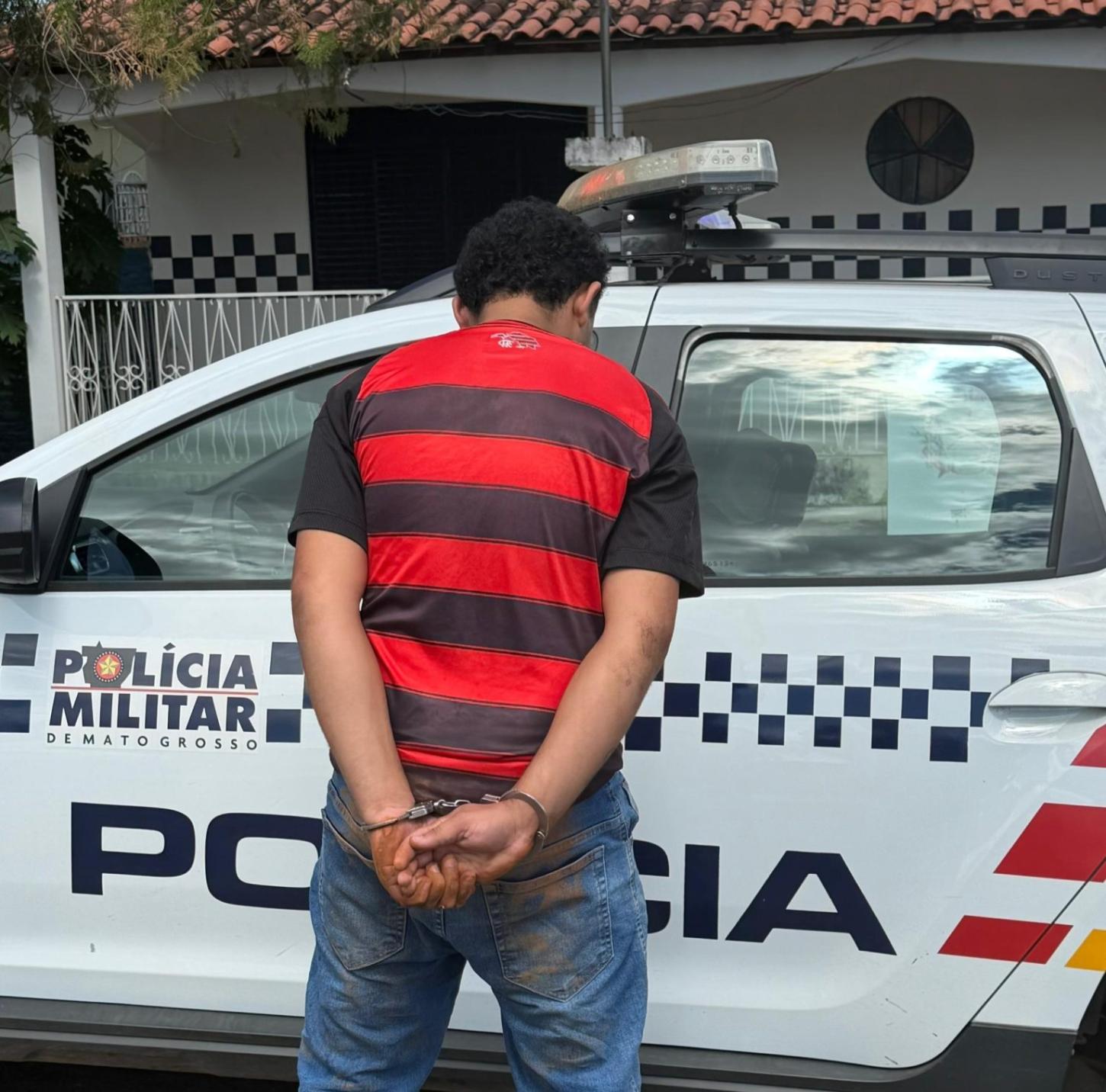 Homem com mandado de prisão por tentativa de homicídio é detido pela PM em Alto Paraguai