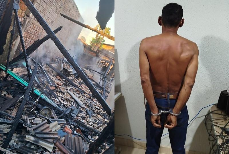 Homem põe fogo em casa para matar mulher em incêndio enquanto ela dormia