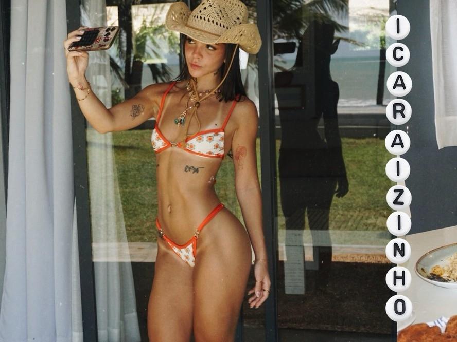 Mel Maia abre álbum se despedindo de férias no Ceará e posta fotos raras com namorado