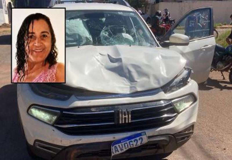 Mulher foi arremessada de moto e morreu após acidente com Toro da Prefeitura em Jaciara