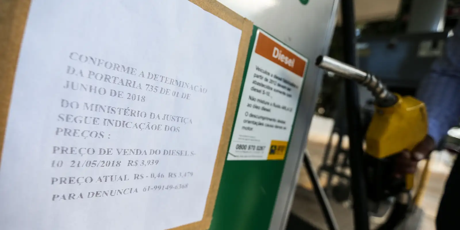 Preço do óleo diesel registra quarta queda em cinco semanas, aponta ANP