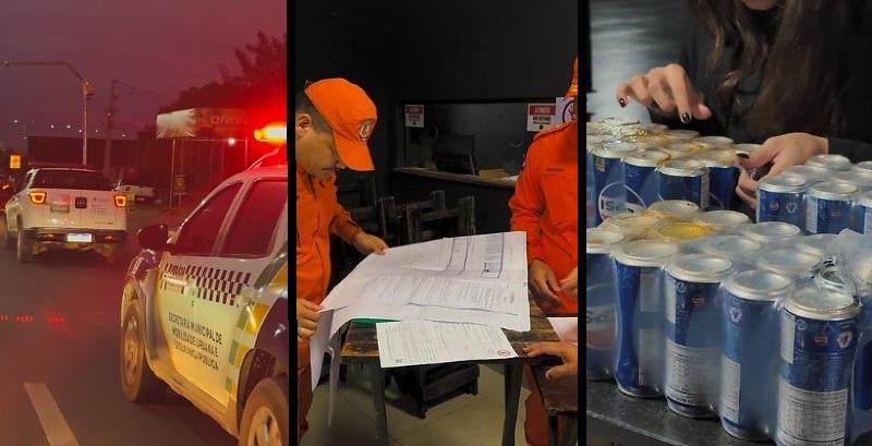 Operação em boates de Cuiabá encontra bebidas vencidas e falta de alvará dos bombeiros