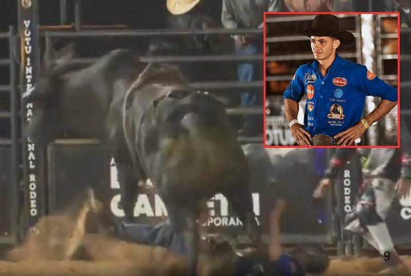 Peão de MT morre após ser pisoteado por touro durante competição em SP