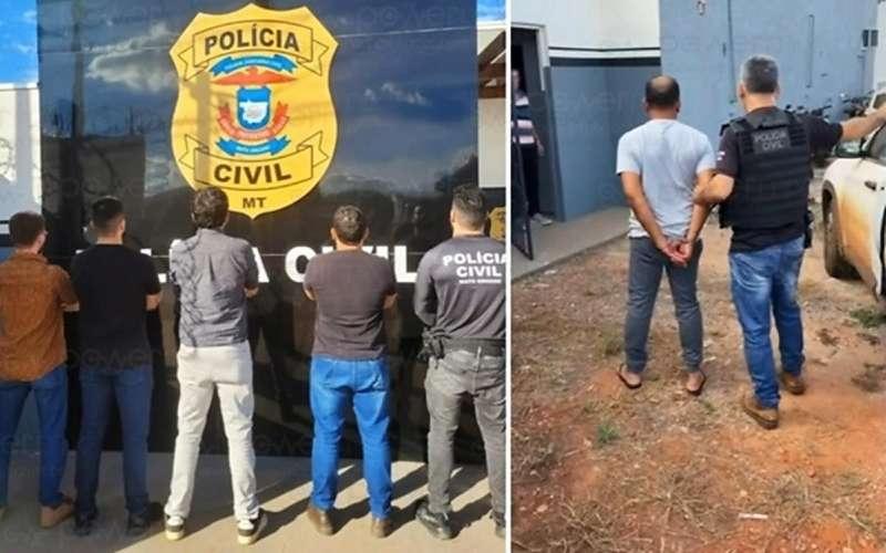 Polícia Civil prende criminoso foragido da Justiça em propriedade rural em Nova Marilândia