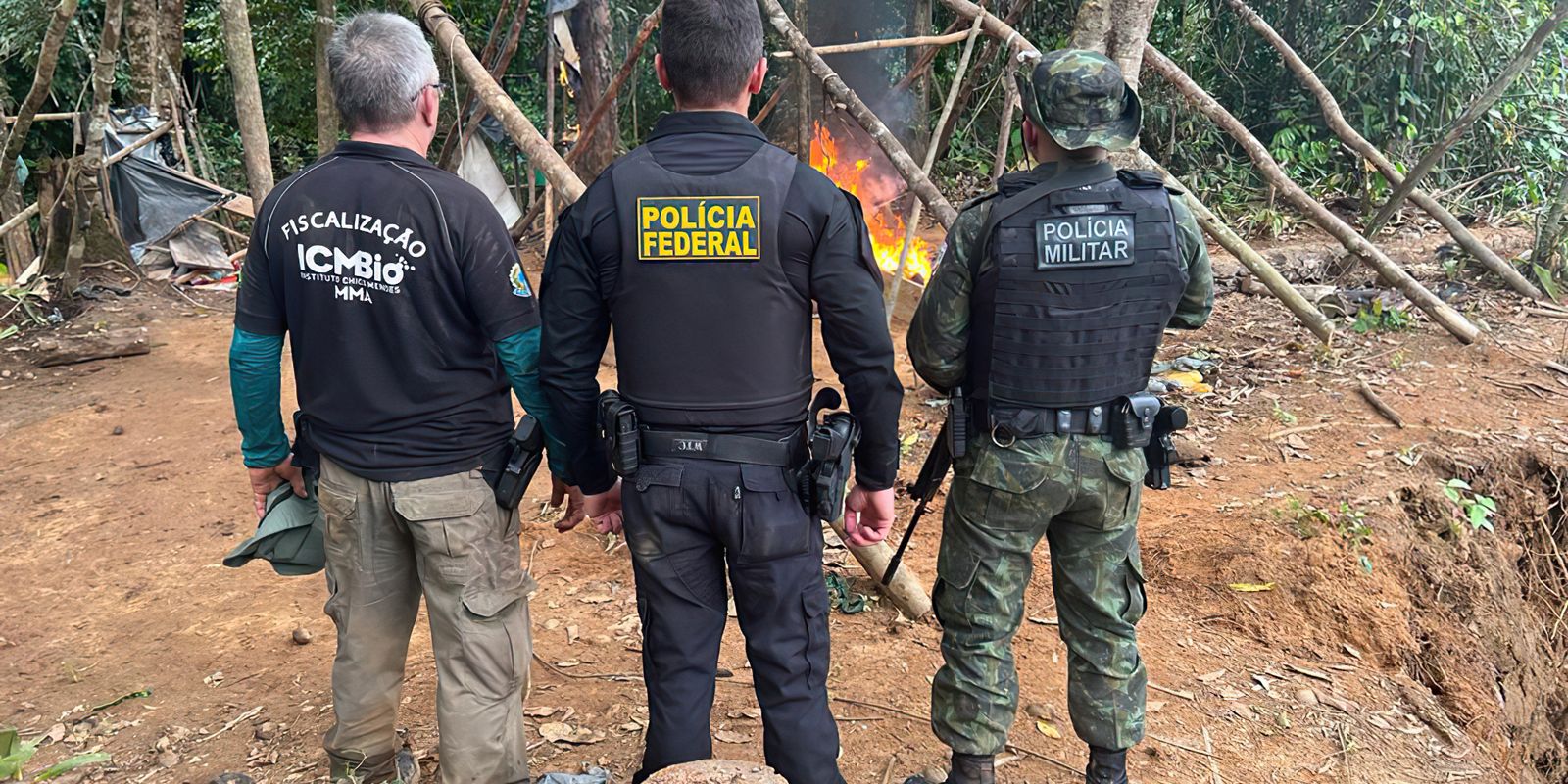 Polícia Federal desmantela garimpos ilegais no Amapá e Pará
