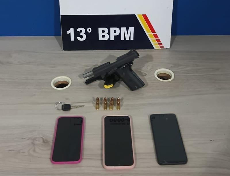 Polícia Militar prende dupla de faccionados e impede execução em Lucas do Rio Verde