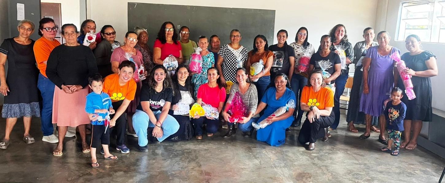 Prefeitura de Nobres leva acolhimento e transformação social ao campo com encontro especial para mães da zona rural