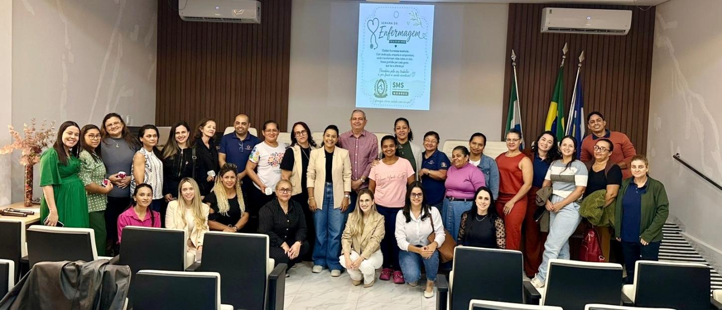 Prefeitura de Nobres promove Semana da Enfermagem e emociona profissionais que fazem da saúde uma missão de vida