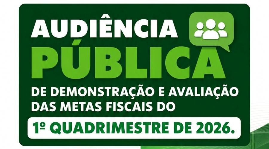 Prefeitura de Rosário Oeste debate metas fiscais em maio