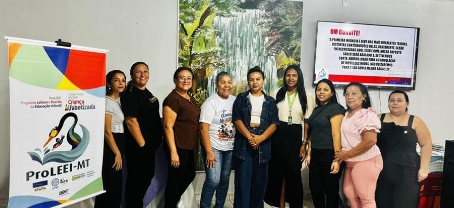 Programa de Leitura e Escrita na Educação Infantil - ProLEEI transformar a base educacional em Rosário Oeste 
