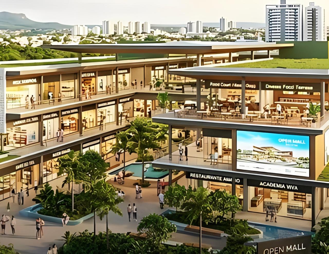 Shopping com 120 lojas será instalado na Estrada da Guia, em Cuiabá.