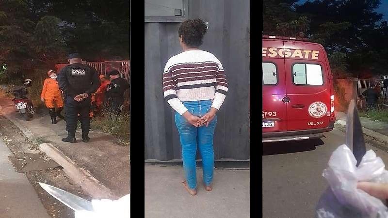 Tentativa de Homicídio em MT: Adolescente de 15 Anos Esfaqueia Companheiro de 50