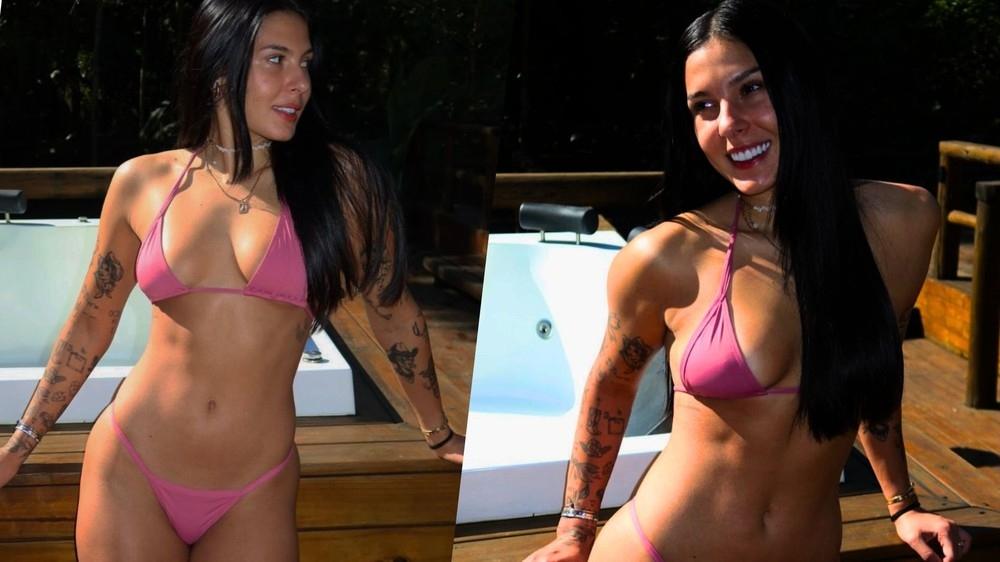 Ana Castela espanta o frio com foto de biquíni e arranca elogios de seguidores