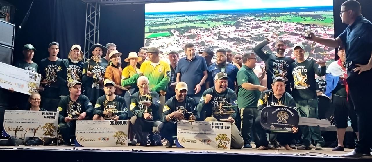 Campeões do 10º FestPorto: Equipe de Barra do Bugres Desbanca Concorrência Internacional e Fisga Carro Zero em Porto Estrela