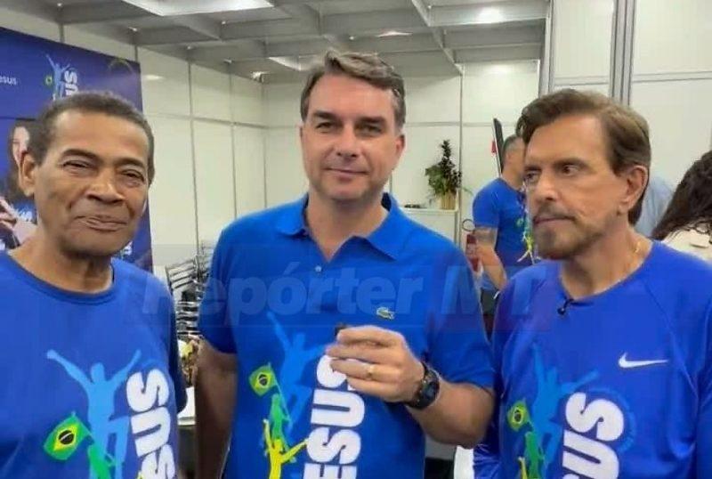 Flávio Bolsonaro vem a Cuiabá em 20 de junho na Marcha para Jesus
