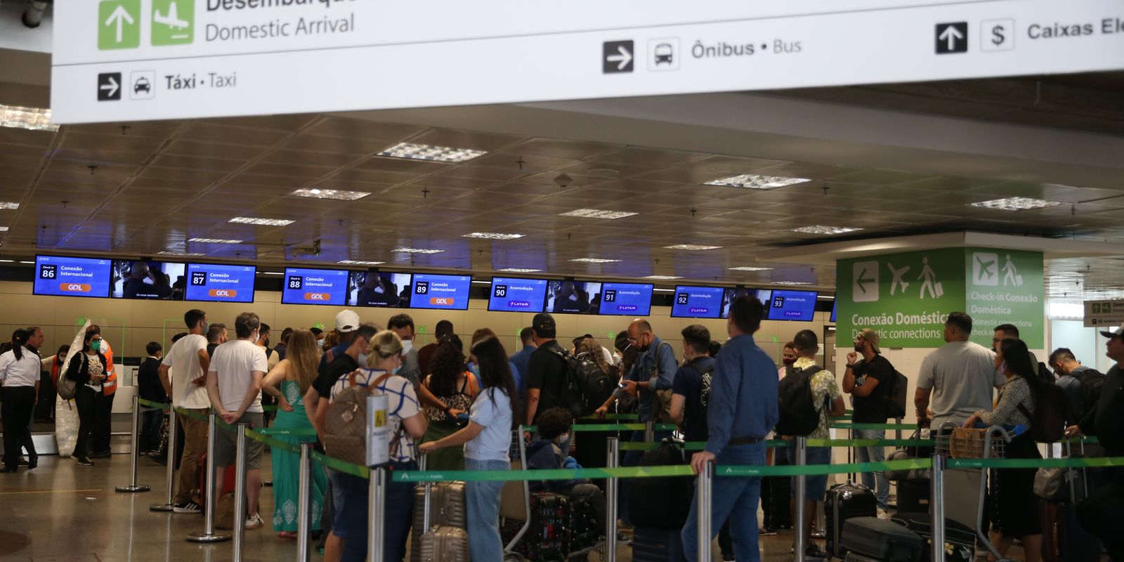 Aeroportos brasileiros preveem alta movimentação de passageiros no feriado de Corpus Christi