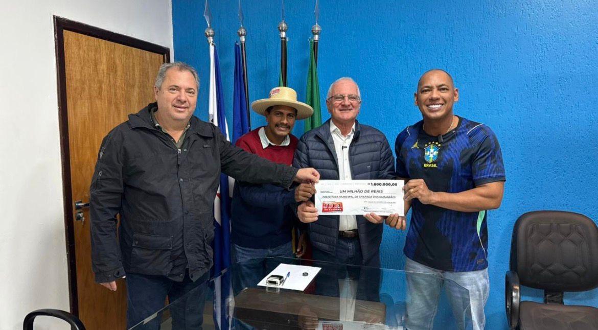 Juca do Guaraná destina R$ 1 milhão para fortalecer a saúde de Chapada dos Guimarães