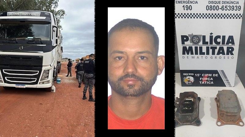 Ladrão de módulos de caminhões é preso em flagrante na Rodovia dos Imigrantes