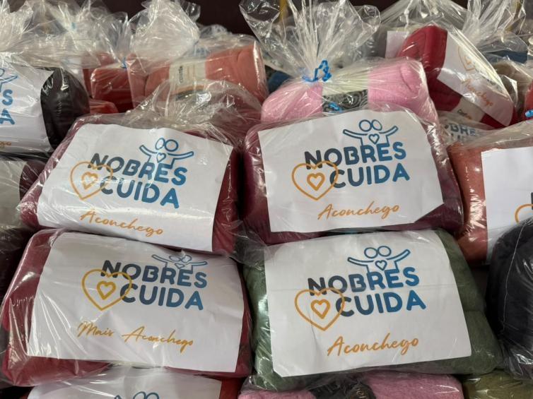 Nobres contra o frio: Saiba quem recebeu ajuda hoje