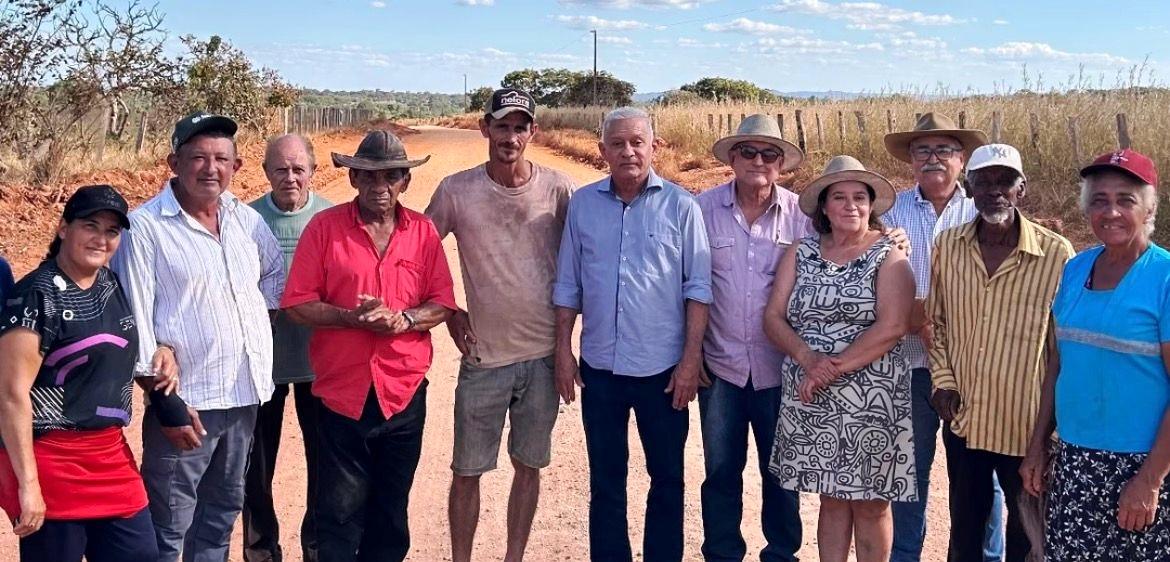 Prefeito José Domingos Intensifica Visitas a Comunidades Rurais e Promete Avanços em Abastecimento de Água e Estradas de Nobres