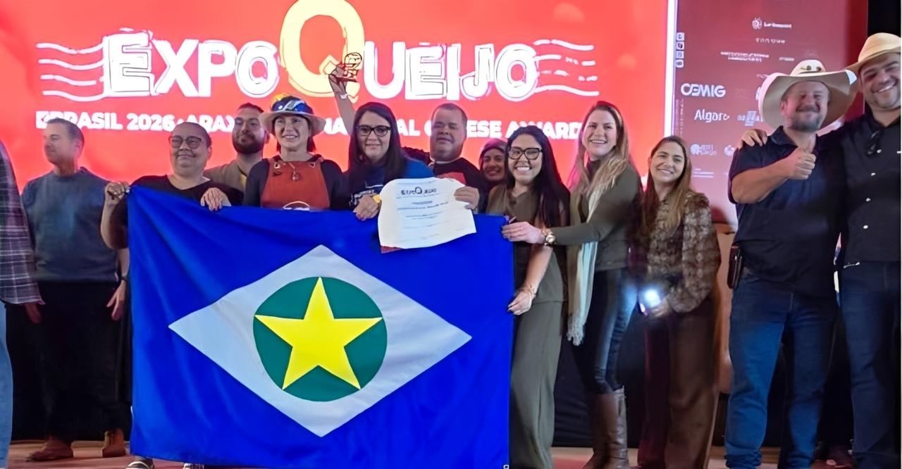 Queijo de Nobres conquista bronze em concurso internacional em MG