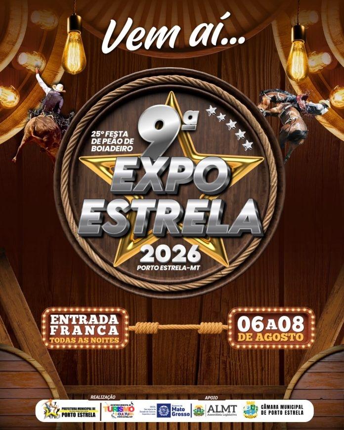 9ª Expo Estrela promete três noites de tradição, emoção e entrada gratuita em Porto Estrela