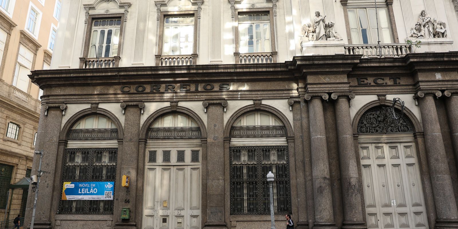 Antiga sede dos Correios no centro do Rio vai a leilão por R$ 53,6 milhões nesta quinta