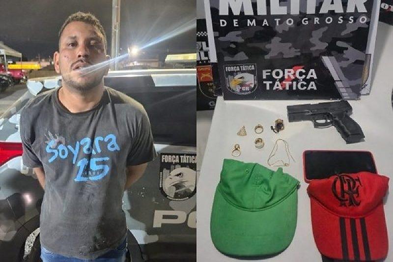 Bandidos sequestram mulheres na saída de igreja, exigem Pix e batem carro durante fuga em Cuiabá