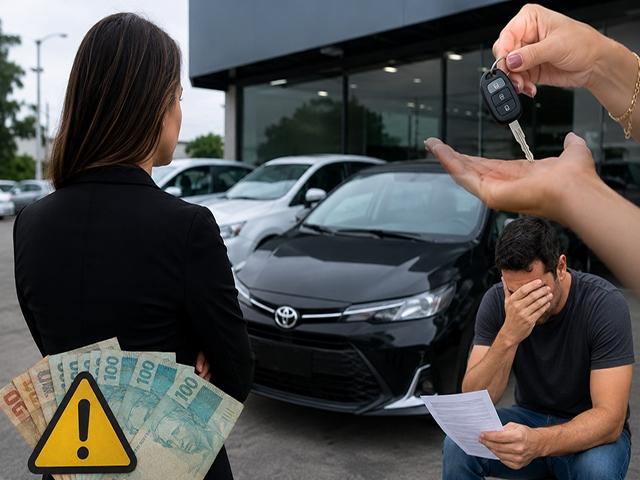 Golpe do carro: vendedora deixa rombo de R$ 5 milhões em lojas e clientes