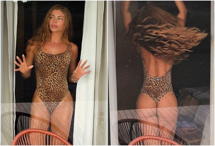 Grazi Massafera aparece de 'oncinha' em viagem e afirma: 'Fui princesa, hoje sou bruxa'; fotos