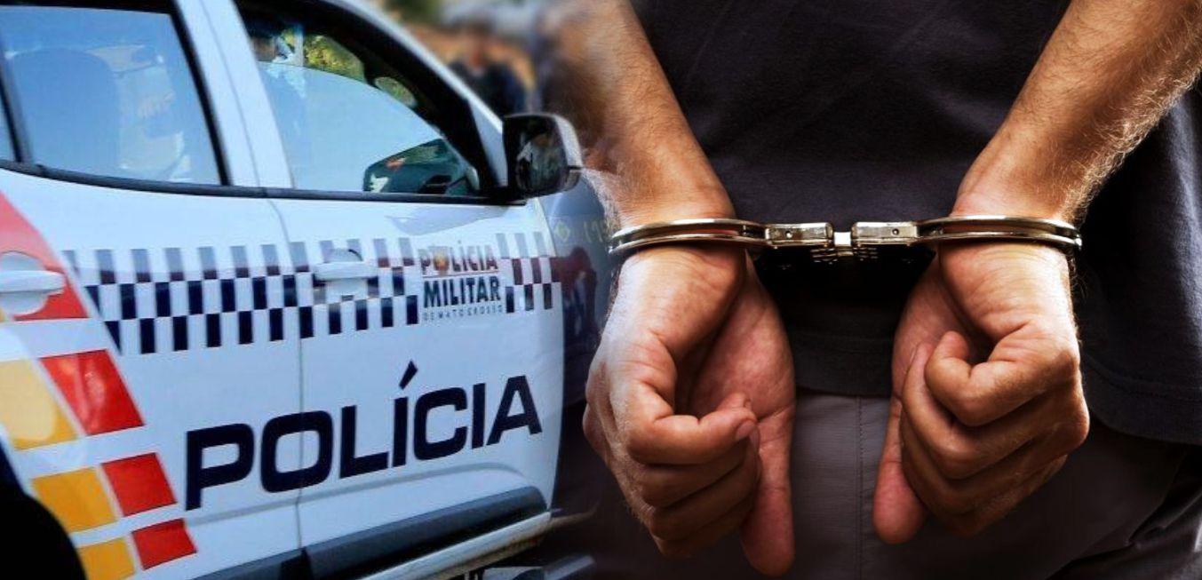 Homem condenado a 14 anos de prisão foi preso em Nobres após anos foragido