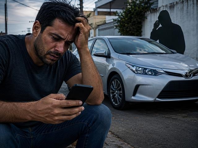 Homem perde R$ 5 mil após golpista se passar pelo irmão durante compra de Corolla