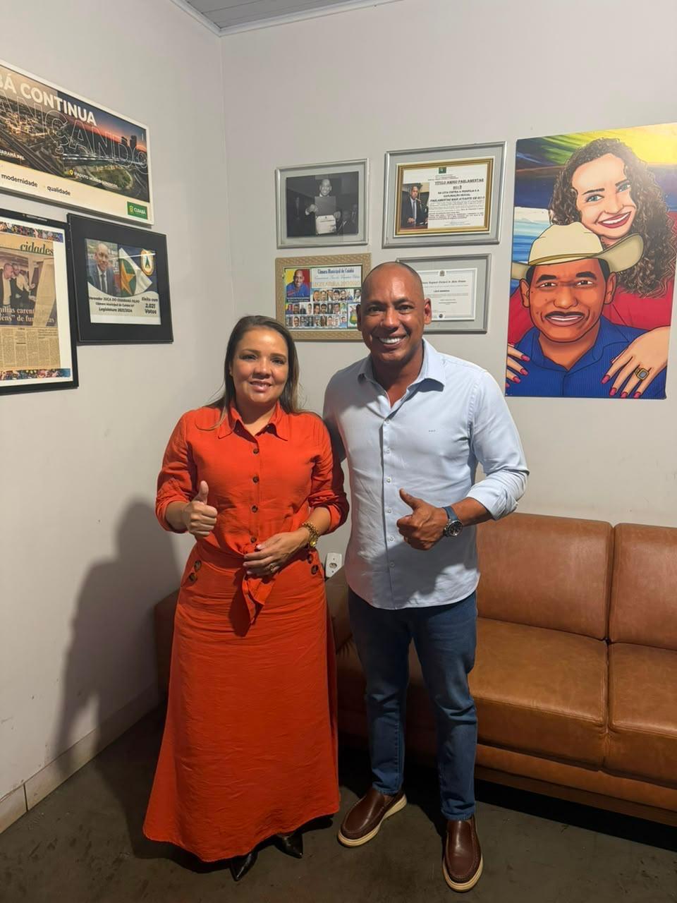Juca do Guaraná recebe apoio de peso de Gisa Barros e fortalece atuação no município