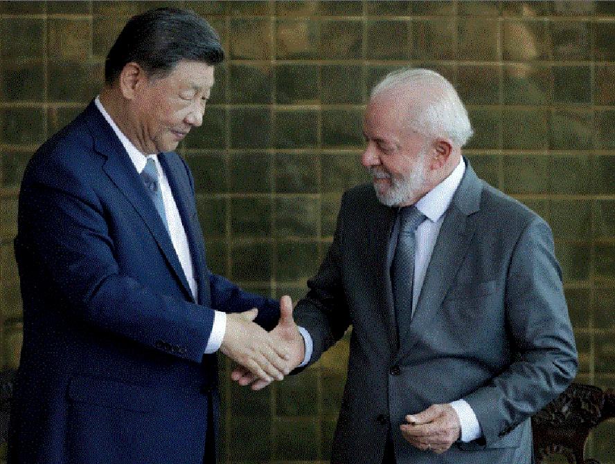 Lula e Xi Jinping discutem acordo do Mercosul com a China