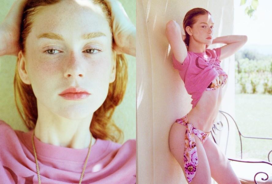 Marina Ruy Barbosa impacta web com puxadinha em biquíni e topless na Toscana