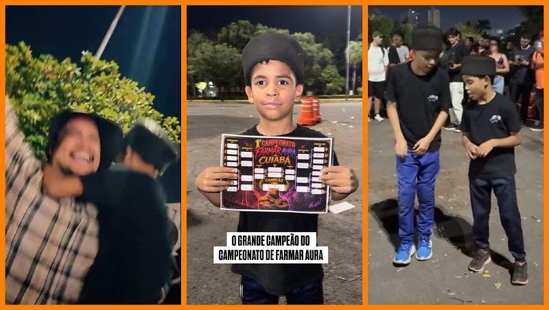 Menino de 8 anos venceu o primeiro campeonato de 