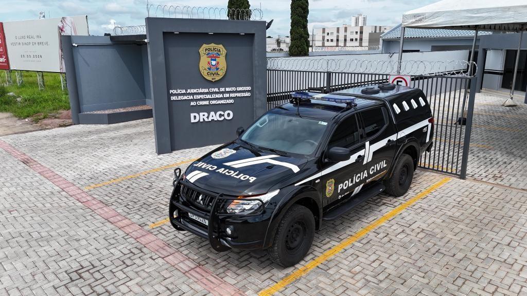 Mulher faccionada investigada por lavagem de dinheiro foi presa pela Polícia Civil e Gaeco em Rosário Oeste