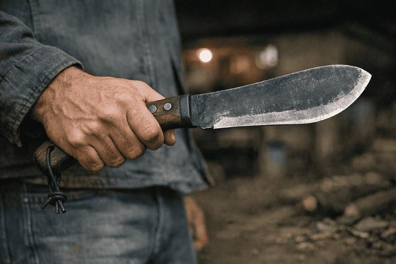 Mulher foge após marido armado com faca bater carro e ameaçá-la de morte