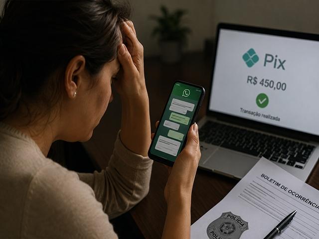 Mulher perde R$ 450 após golpista se passar por amiga no WhatsApp