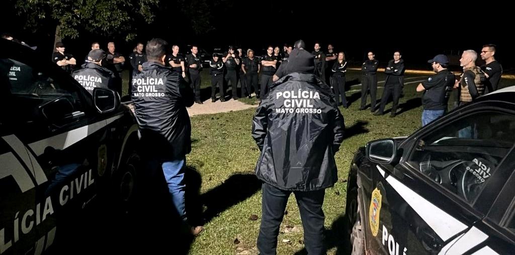 Operação da Polícia Civil mirou suspeitos de tráfico em Rosário Oeste
