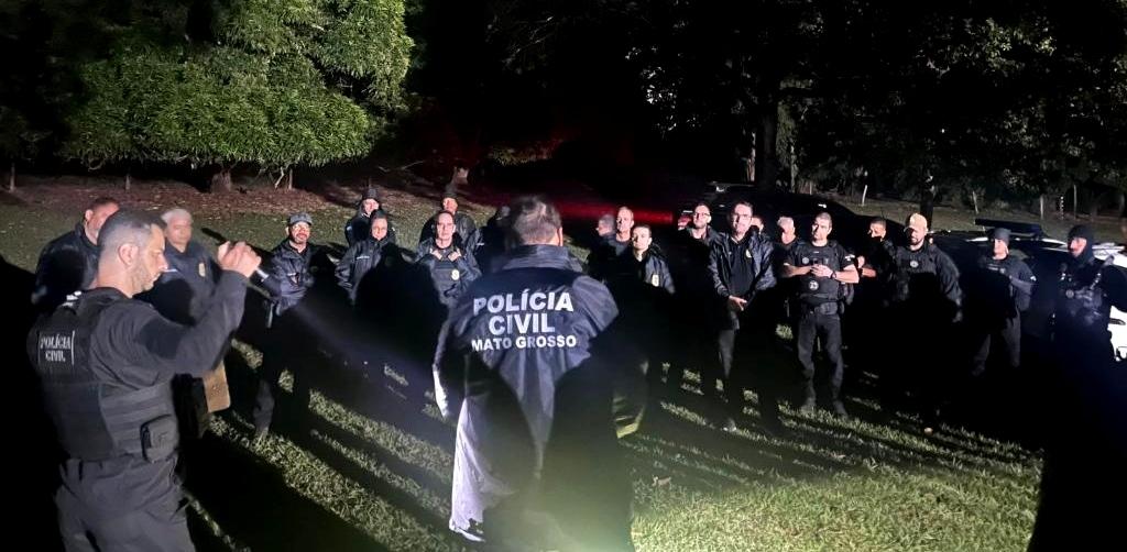 Polícia Civil derruba esquema de tráfico em Nobres com 26 mandados