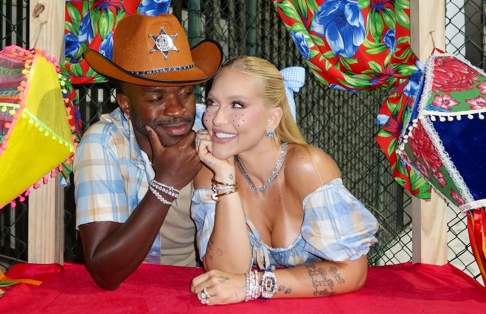 Virginia e Vini Jr. recebem famosos e convidados para festa julina