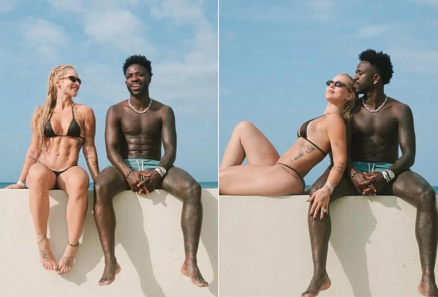 Virginia Fonseca e Vini Jr. posam em clima de romance em fotos inéditas