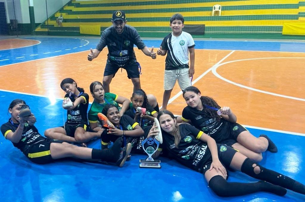 Bauxi conquista o título do quadrangular feminino sub-13 em Rosário Oeste