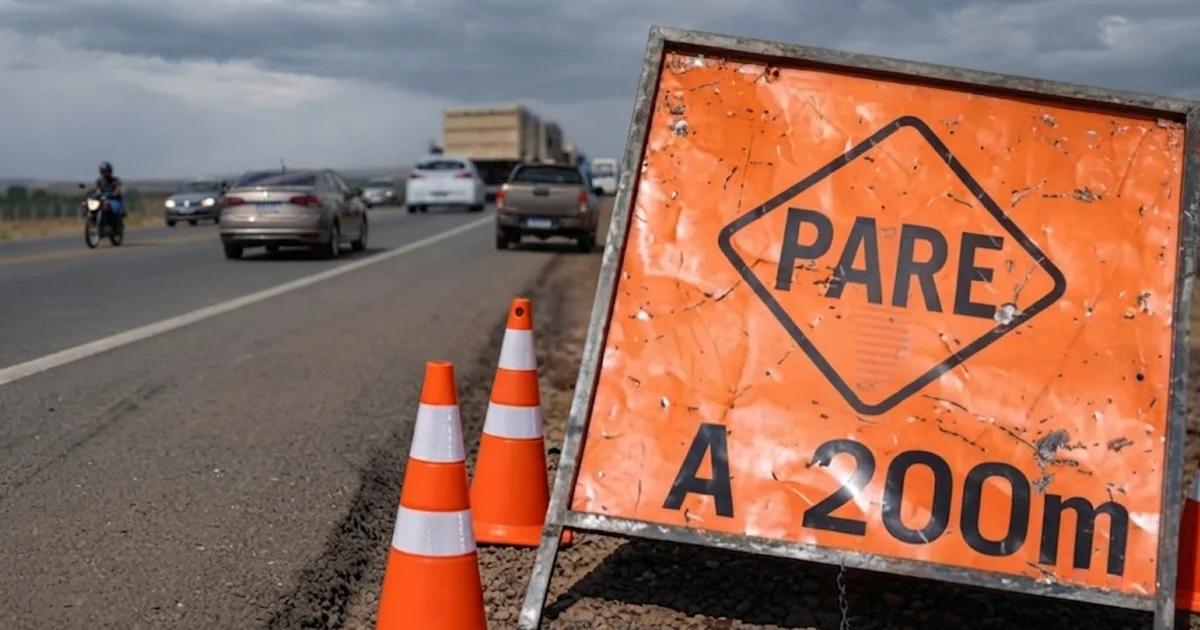 Interdição da BR-364 em Mato Grosso bloqueia trecho entre Jangada e Rosário Oeste